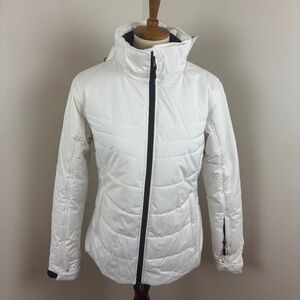 Skieer. Ski/snowboard jacket. White. Like new.
